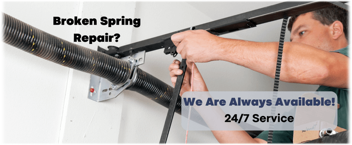 Broken Garage Door Spring Repair Colton CA (909) 403-4452